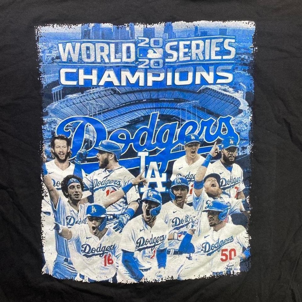 2020 LA Dodgers World Series Champions shirt‎